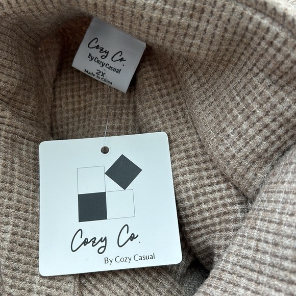 Cozy Co. by Cozy Casual Knit Shacket New - Picture 7 of 7